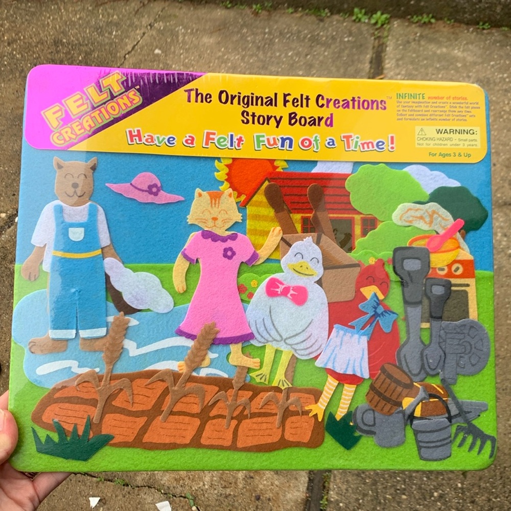The Original Felt Creations Story Board Brand New Farm And Animals